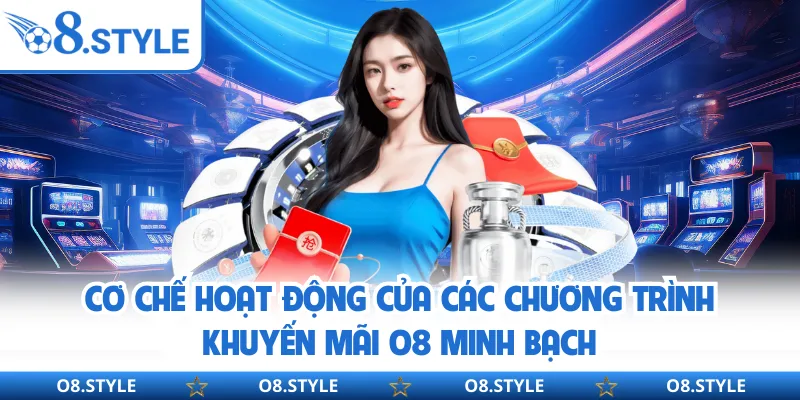 Cơ chế hoạt động của các chương trình khuyến mãi O8 minh bạch