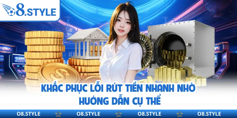 Khắc phục lỗi rút tiền nhanh nhờ hướng dẫn cụ thể